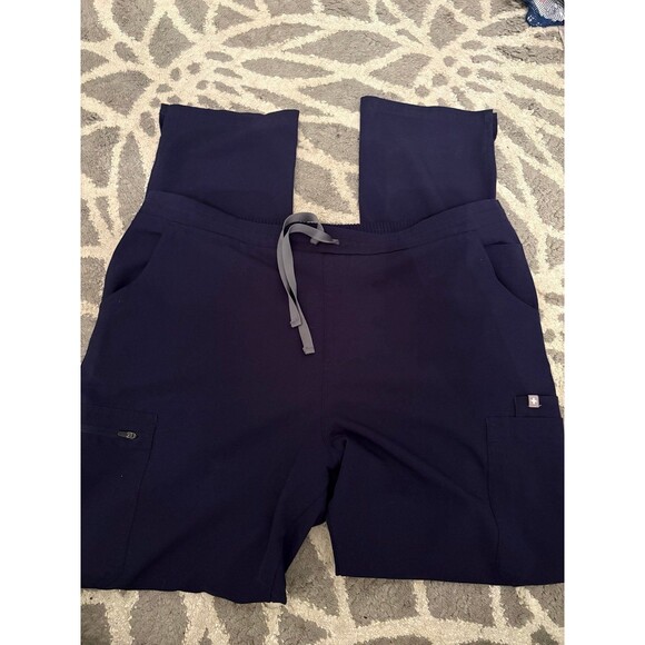 Navy Blue Figs Technical Collection Scrub Pants - Picture 1 of 4